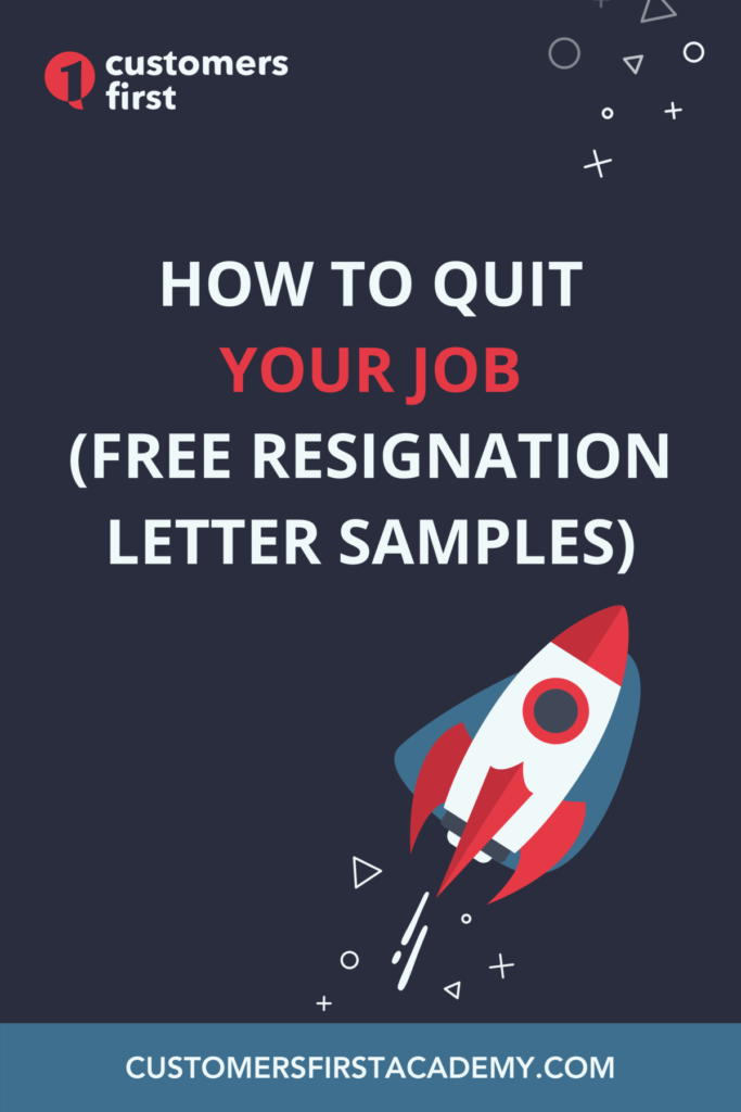 How to Quit Your Job FREE Resignation Letter Samples