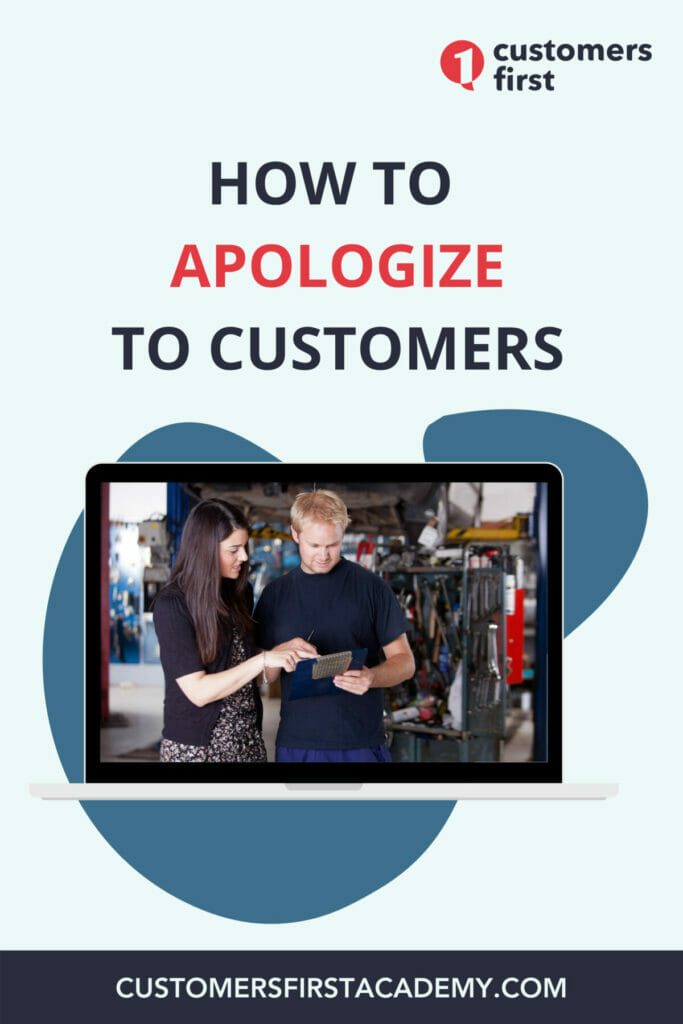 How to Apologize to a Customer