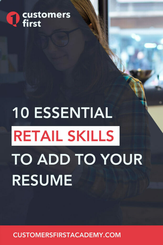 10 essential Retail Skills to Add to Your Resume