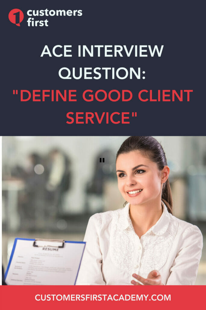 Ace the Interview Question What Does Customer Service Mean to You