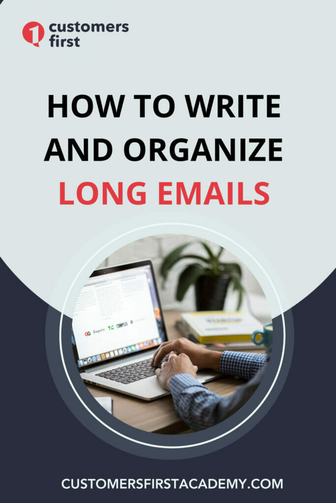 How to Write and Organize Long Emails