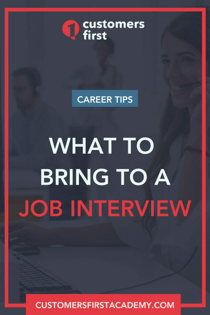 What to Bring to a Job Interview