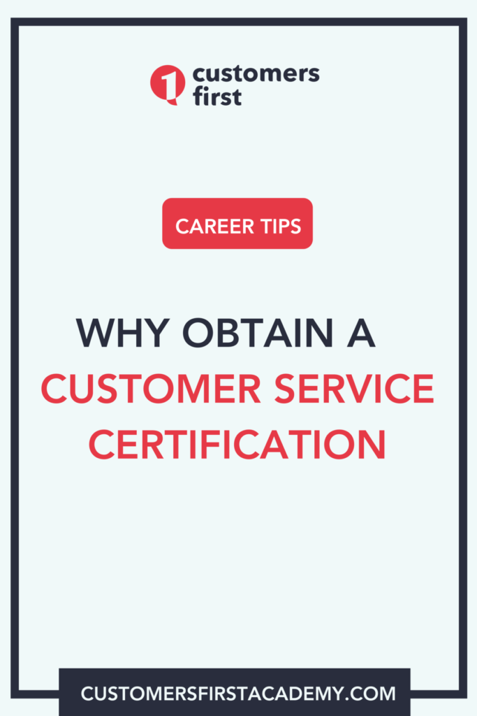 Customer Service Certification