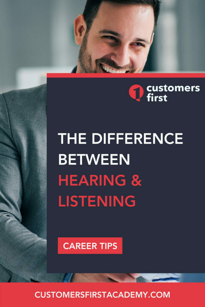 The Difference Between Hearing and Listening