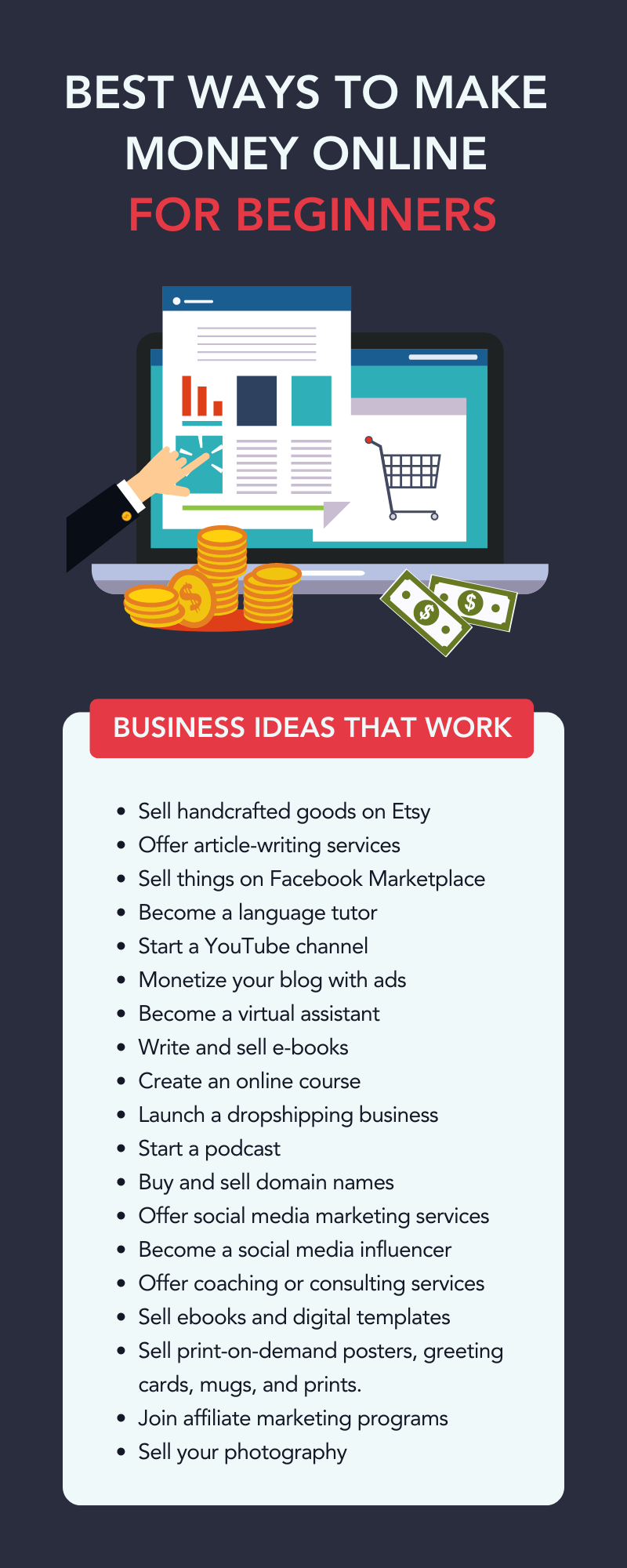 Best Ways To Make Money Online For Beginners in 2022 CustomersFirst Academy